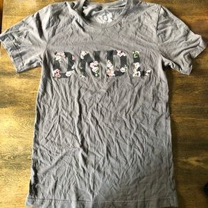 Doughnuts And Deadlifts Floral Unisex Tee